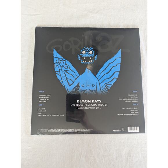 Gorillaz RSD Vinyl Demon Days Live from the Apollo Theater Limited To 6500 - Picture 8 of 13